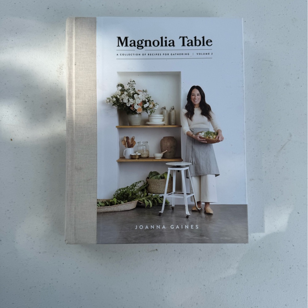 Magnolia Table Cookbook - White and Cream